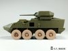 E.T. Model P35-112 US ARMY M1296 Dragoon ICV Weighted Road Wheels (3D Printed) For AFV Club Kit 1/35